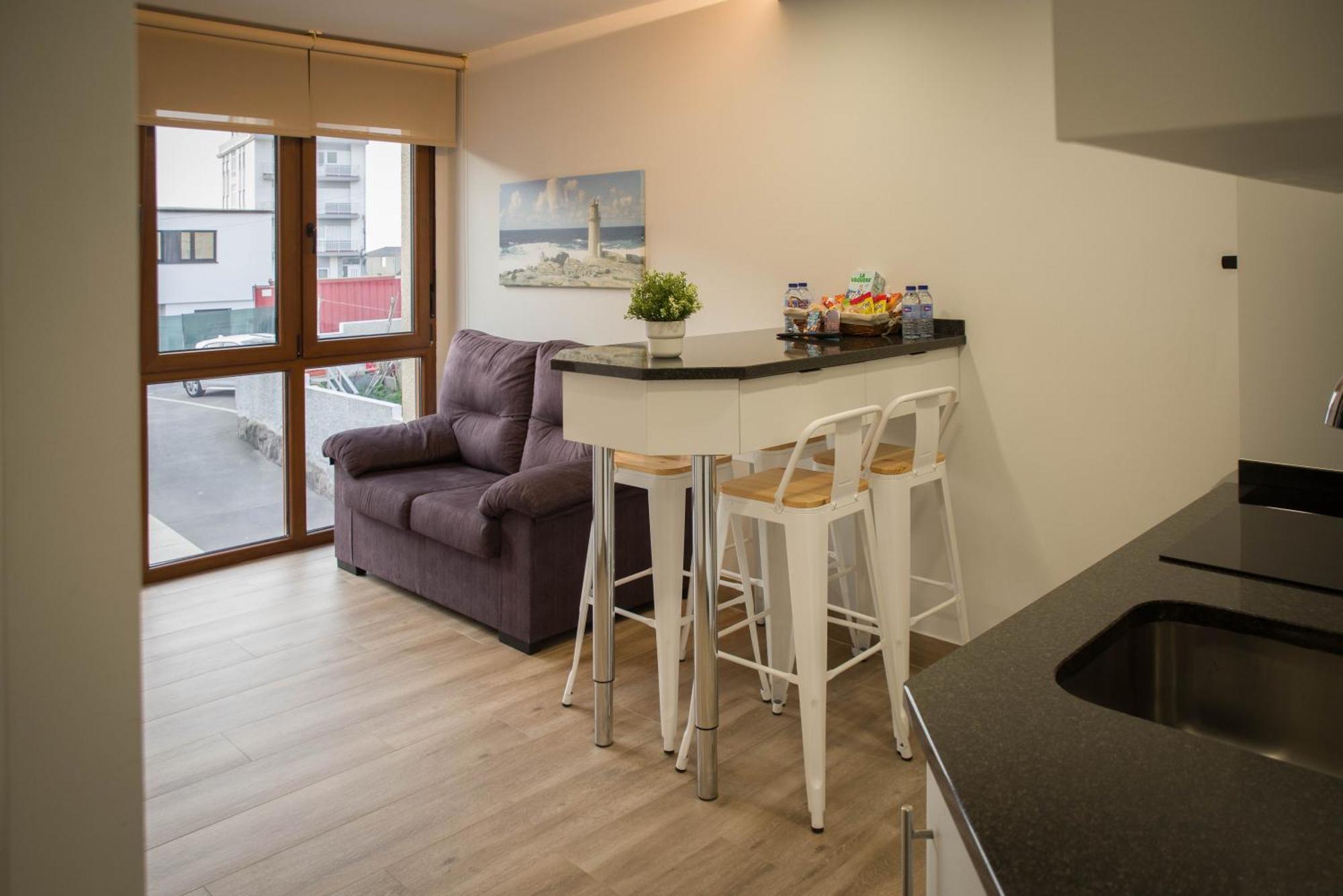 Apartamentos Turisticos Haz Amigo Muxía Værelse billede