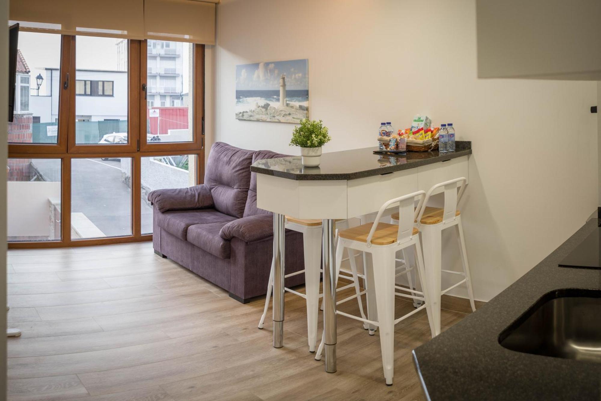Apartamentos Turisticos Haz Amigo Muxía Værelse billede